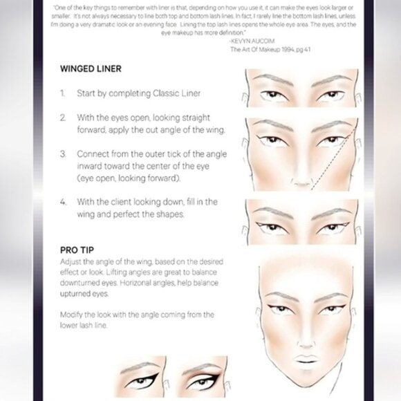 KEVYN AUCOIN*THE PRECISION LIQUID LINER ~ BASIC BLACK#27101 1ml NIB - Picture 8 of 11